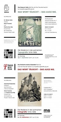 Sonderausstellung vom 09.09.17-15.10.17,,Das Wort Täuscht das Auge nie''  verlängert bis 25.11.17